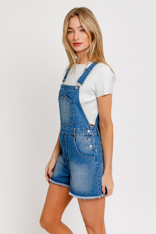 Heading South Denim Overalls