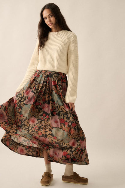 Feel The Love Maxi Skirt